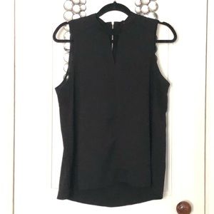Black Tank Blouse